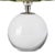 Regina Andrew Giorgio Crystal Mini Lamp, Polished Nickel with Olive Scalloped Shade For Sale - Image 4 of 6