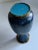 Chinoiserie Vintage Blue Cloisonné Vase For Sale - Image 3 of 9