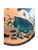 30" Hand-Painted Kingfisher & Lotus Flower Gold Leaf Lacquered Wall Plaque For Sale - Image 9 of 9