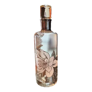 Vintage Decanter Sterling Silver Overlay Rockwell 1950’s