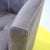 Brown Leather Club Chair with Exposed Stitching and Wooden Legs For Sale - Image 3 of 8