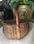 American Vintage Early 20th Century Rustic Old American Wicker and Willow Fishing Creel For Sale - Image 3 of 12