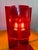 Table Lamp in Red Transparent Polycarbonate by Ferruccio Laviani for Kartell, 2003 For Sale - Image 14 of 16