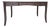 McGuire Espresso Wood Desk With Cane Detailing For Sale