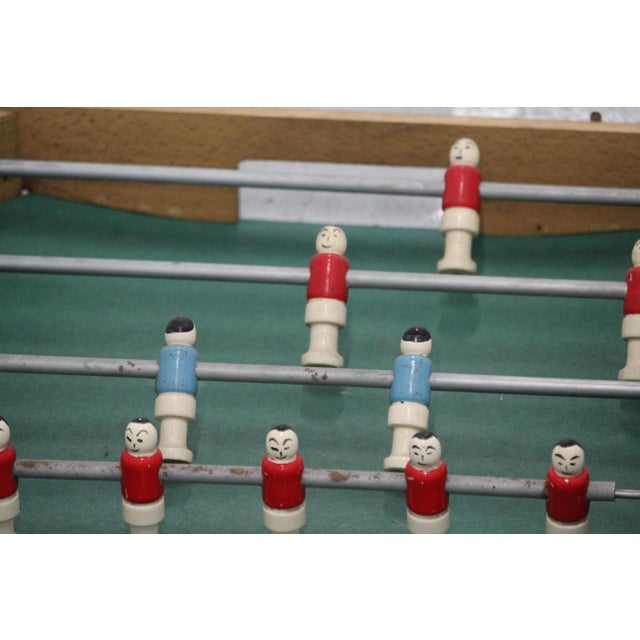 Wood Vintage Football Game Table in Wood, France, 1950s For Sale - Image 7 of 18