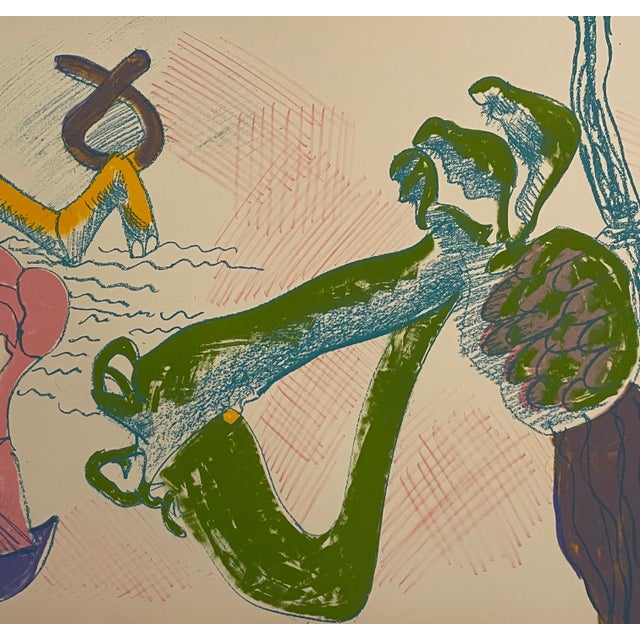 John Altoon, 1960's California Pop Art Abstract Expressionist LA Lithograph "About Women", 1965-1966 For Sale - Image 4 of 9