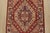 2020s Kazak Runner 2’1” X 6’1” Red Wool Tribal Hand-Knotted Oriental Rug For Sale - Image 5 of 11