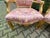 1960s French Artisan Louis XVI Pink Gilt Beech Sofa Set—3 Pc For Sale - Image 4 of 16