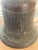 Antique Bronze Chapel Bell With Ornate Floral Relief and Rich Patina For Sale In San Francisco - Image 6 of 10