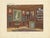 French Art Nouveau Interior Study with Delft Faience Collection, 1900 For Sale