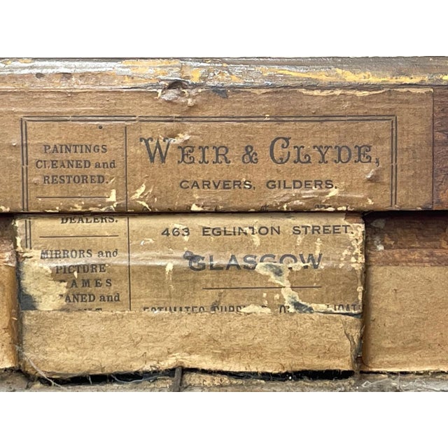 Scottish Angling Fishing Oil Painting – “Burn Trout” by James B. Russell, c.1914 For Sale - Image 16 of 18