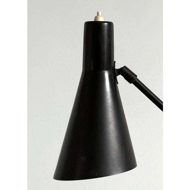 Swedish Desk Lamp by Alf Svensson for Bergboms, 1950s, in Very Good conditions. Designed 1950 to 1959 This piece has an...