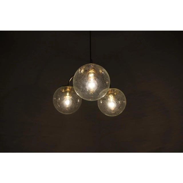 Mid-Century Chandelier from Kamenický Šenov, 1980s For Sale - Image 9 of 11