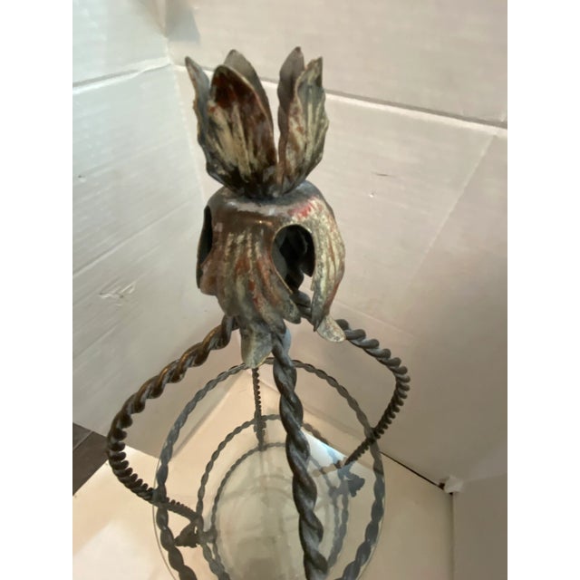 Late 20th Century Hollywood Regency Tole Style Table Stand Etagere For Sale - Image 5 of 12