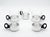 Mid-Century Modern German Tea Cups with Stainless Steel Holders by WMF, 1960s, Set of 5 For Sale - Image 6 of 6