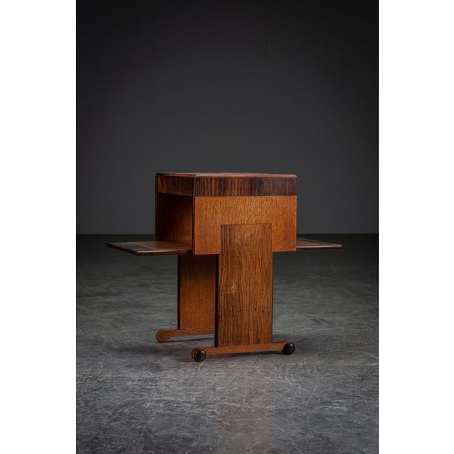 Architectural Side Table, 1920s For Sale - Image 9 of 16