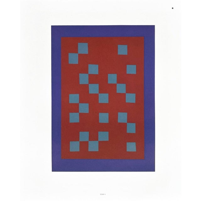 Artist: Josef Albers Country: Germany-USA Title: Plate XXII-1 Paper Size: 13.50 x 10.50 inches on Munken Print Cream...