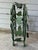 1980s Vintage Green Metal Grapevine Scroll 10-Bottle Large Wine Holder Rack For Sale - Image 4 of 8