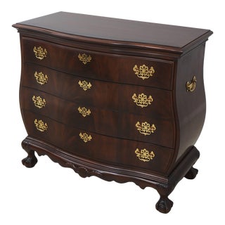 Drexel Kettle Base Chippendale Mahogany Clawfoot Chest For Sale