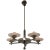 Functionalist Chrome-Plated Chandelier, 1930s For Sale - Image 9 of 9