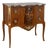 Antique French Louis XVI Marquetry Rouge Marble Top Commode For Sale