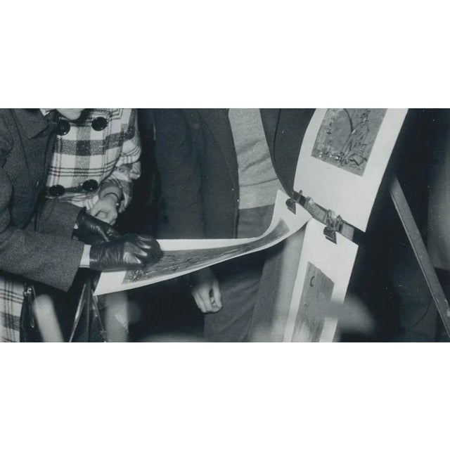 Silver Gelatine Print by Erich Andres, ca 1950. Andres was born 1905 in Germany and passed away 1992. He started his...