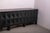 Wood Brutalist Ebonized Sideboard by J. Batenburg for Mi Belgium, 1960s, Set of 3 For Sale - Image 7 of 15