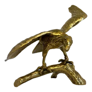 Brass Eagle Small Sculpture