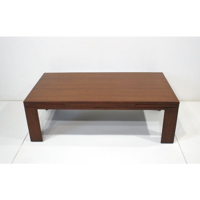 Mid 20th Century Dunbar Expandable Refectory Coffee Table by Edward Wormley For Sale - Image 5 of 12