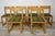 1960s Wood and Fabric Dining Chairs, 1960s, Set of 6 For Sale - Image 5 of 12