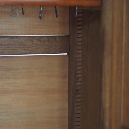 Louis-Philippe Mirrored Cabinet in Mahogany, 1860 For Sale - Image 3 of 18
