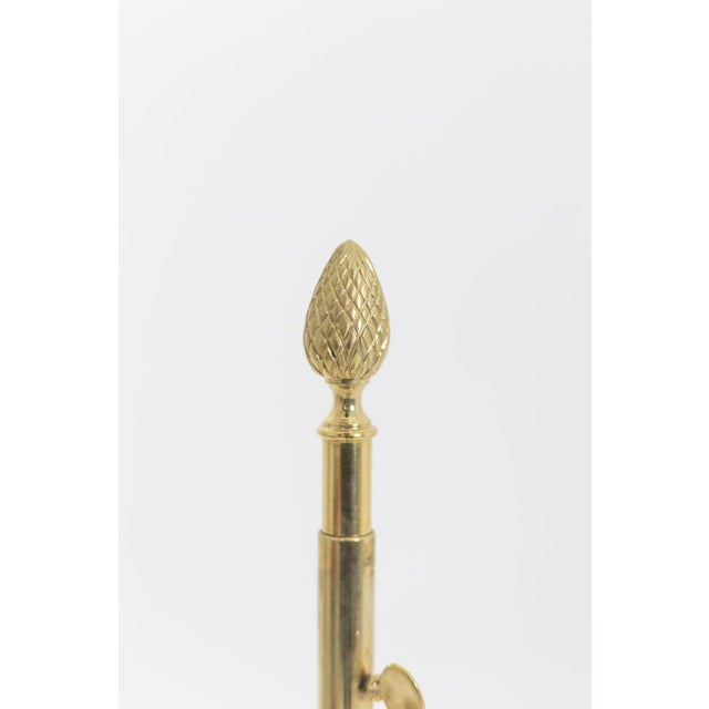 Metal Lamp in Bronze from Maison Charles, 1970s For Sale - Image 7 of 10