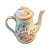 Vintage Adams Calyx Ware Metz English Ironstone Floral Coffee Pot For Sale - Image 9 of 12