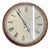 Antique Mahogany School Clock with Fusee Movement For Sale