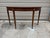 Council Federal Style Mahogany & Satinwood Demilune Console Table For Sale - Image 10 of 12