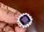 6.5 Carat Amethyst And 1.5 Carat Diamond Ring 18 Karat White Gold, 1970s, Italy For Sale - Image 17 of 18