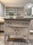 1940s Birds Eye Maple Dresser and Nightstand With Maple Harp Mirror For Sale In New York - Image 6 of 9
