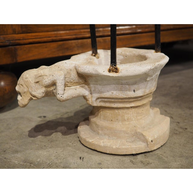 A Circa 1900 Cast Replica Model of the François Sauvage Well Head, Cluny, Paris For Sale - Image 4 of 18