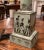 19th Century French Directoire Hand-Painted Tole Table Lamp With Military Scenes For Sale - Image 9 of 12