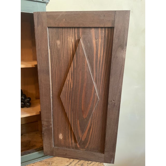 Antique French Wall Cabinet, 1890s For Sale - Image 14 of 16