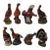 Large Mid 20th Century Wild Turkey Decanters- Set of 8 For Sale