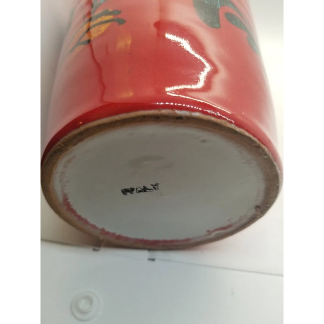 Italian Vintage Italian Ceramic Pitcher For Sale - Image 3 of 5