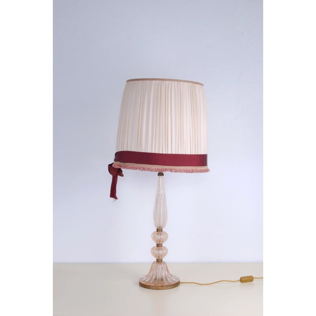 Murano Glass Lamp Bullicante from Barovier & Toso For Sale - Image 6 of 18