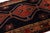 Mid-Century Hand-Knotted Vintage Kurdish Wool Runner With Geometric Medallions For Sale - Image 4 of 9