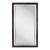 Bertoia Oversized Mirror in a Wooden and Metal Frame For Sale