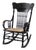 Antique Art Nouveau Rocking Chair For Sale