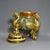 Pure Copper Cloisonne Filigree Flying Beast Incense Burner Censer - Gilt Gold Body With Colored Enamel For Sale In Los Angeles - Image 6 of 9