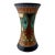 Antique 1920s Dutch Schoonhoven Gouda Art Pottery Hourglass Vase For Sale
