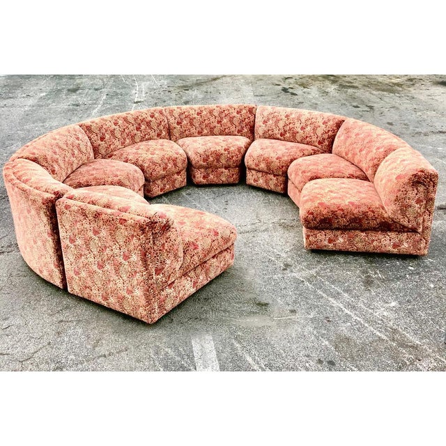 Custom Made Printed Sectional Sofa For Sale In Miami - Image 6 of 6