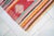 1960s Hand Woven Turkish Kilim Colorful Flat Weave Area Rug For Sale - Image 11 of 13